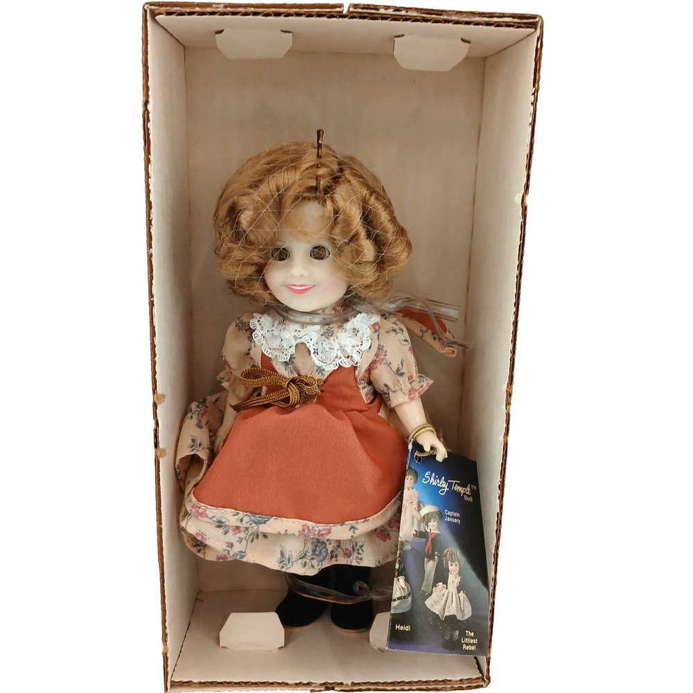 Vintage Shirley Temple Doll Ideal 1983 8" Susanna of the Mounties ~ Vinyl w/ Box